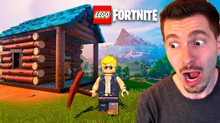 FORTNITE LEGO  O INICIO do jogo MUNDO ABERTO [upl. by Bunow647]