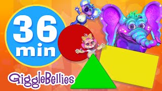 Learn Shapes Song Colors amp More  Nursery Rhymes amp Children Songs Collection [upl. by Evelunn186]