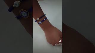 Pulsera ojo turco en miyuki [upl. by Ogir]