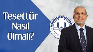 Hanımlarda Tesettür Nasıl Olmalıdır  Diyanete Soralım [upl. by Maida548]