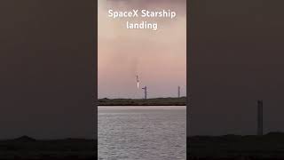 Starship landing on 101324 shorts spacex starship [upl. by Epp]