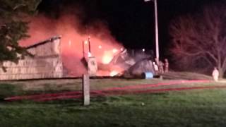 Golf carts on fire in Shiloh IL [upl. by Ocer]