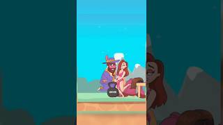 AGAIN HE WON HIS WIFE… shortvideo animation internettrolls shortpants cartoon funniestvideo [upl. by Yraek241]