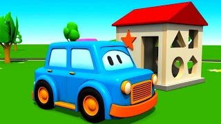 Learn Colors and Shapes for Kids with Clever Cars [upl. by Lolita578]