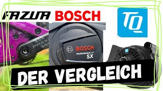 EMTB Motoren Vergleich Warum der Bosch SX Fazua Ride 60 der TQ ELight in den Schatten stellen [upl. by Corel]