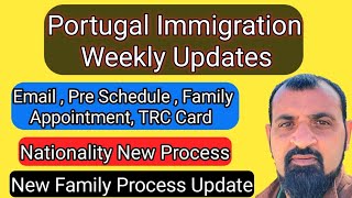 Portugal immigration new update  Portugal Immigration New Updates  travelwithrafique [upl. by Nnylhsa]