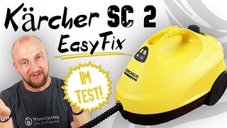 Kärcher Dampfreiniger SC 2 Easyfix Test ► Top Markengerät  ✅ Wir haben getestet  Wunschgetreu [upl. by Lacsap72]