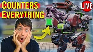 OMG ANGLER beats EVERYTHING War Robots LIVE with Manni [upl. by Lraep]