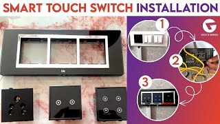 LampG WiFi Smart Touch Switches  A quick guide to Smart Touch Switch installation [upl. by Nath93]