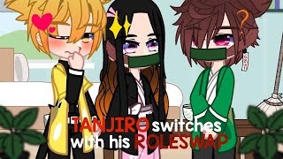 “If Tanjiro switched with his roleswap”  KNY AU  ft ZenTanTanZen amp SabiGiyuu [upl. by Trellas]