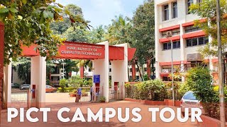 PICT CAMPUS TOUR  Pune Institute Computer Technology  PICT PUNE [upl. by Atsirtal51]