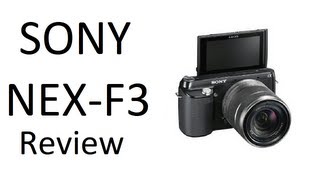 Sony NEXF3 Review [upl. by Eillek]