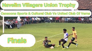 Finals Of Navelim Villagers Union Trophy [upl. by Cappella399]