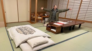 Japanese Traditional Inn “Ryokan” Stay  Tatami Room Experience [upl. by Dubenko572]