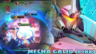 Wild RiftMECHA GALIO CHROMA SKIN PINK FULL GAMEPLAY [upl. by Nnylcaj491]