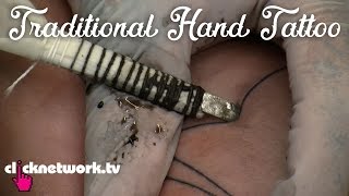 Traditional Hand Tattoo  Skin Art EP5 [upl. by Iramo]