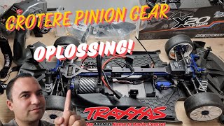 Traxxas Xo1 8s 39T Pinion Gear Installeren [upl. by Kilbride]