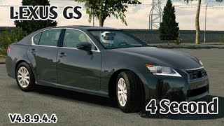 Full Tutorial 4 Sec LEXUS GS GLITCHFFA PERMANENT  Car Parking Multiplayer [upl. by Isidor]