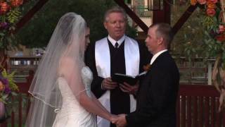 Orlando Wedding Officiants  Award winning Officiant blessings the couple  4075218697 [upl. by Gasser487]