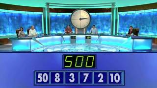 Countdown Blooper  The Easiest Numbers Game Ever 7 HD [upl. by Jeritah]