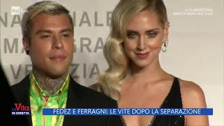 Fedez e Chiara Ferragni le vite dopo la separazione  La Vita in diretta 15042024 [upl. by Renrut]