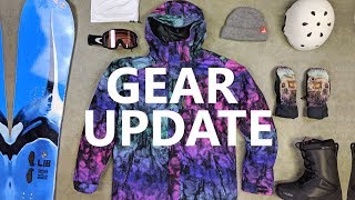 My Snowboard Gear List Update 2019 [upl. by Akirrehs637]