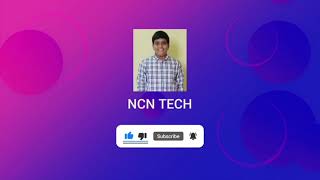 NCN TECH  Movie Font  N C NISHANTH [upl. by Paucker]