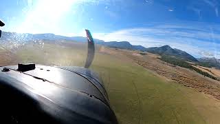 Smiley Creek Airstrip Landing Idaho Backcountry [upl. by Calendre]