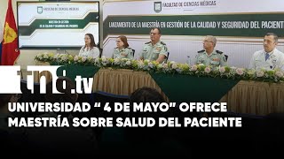 Universidad «4 de Mayo» ofrece maestría en gestión de calidad y seguridad en salud [upl. by Emerald914]