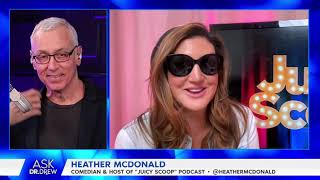 Heather McDonald LIVE Onstage Collapse Skull Fracture Recovery amp Tour Update – Ask Dr Drew [upl. by Retsae844]