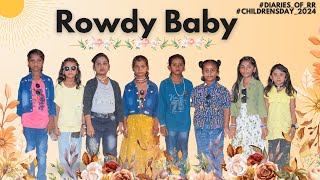 Rowdy Baby Dance Performance  ChildrensDay2K24  Maari2 Songs  Wunderbaan Films [upl. by Eniamrahs265]