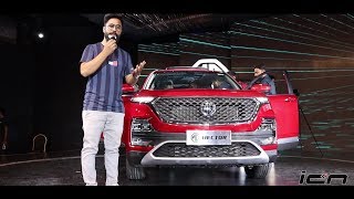 MG Hector India  First Look  All You Need to Know [upl. by Norel814]