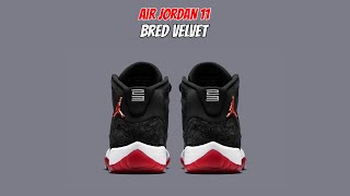 Air Jordan 11 Bred Velvet [upl. by Llezniuq]