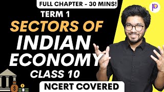 Sectors of Indian Economy Class 10 CBSE Economics Social Science in One Shot  Term 1 Crash Course [upl. by Eads]