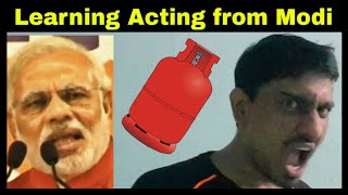 🤣😃 Modi Mimicry  Modi Comedy  Modi on LPG Hike before 2014  Jumla  Feku  LPG Gas Cylinder Price [upl. by Archibold]