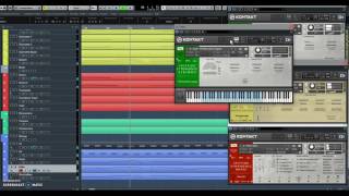 Tchaikovsky  Nutcracker Russian Dance Trepak  SpitFire vsti Cubase ScreenCast [upl. by Perusse]