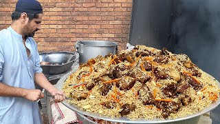 AFGHANI PULAO RECIPE  Original 60 KG Afghani Meat Pulao  Peshawari Famous Pulao Recipes [upl. by Leonidas638]