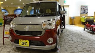 ダイハツ新型ムーヴキャンバス G quotブラックインテリアリミテッド SAⅢquot展示車撮影！ [upl. by Legge539]