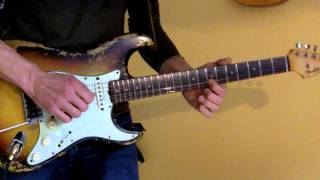 1962 Fender Stratocaster Sound  Matthias Waßer [upl. by Odlawso182]