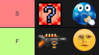 Terraria Pumpkin Moon Weapons tier list [upl. by Aihsakal232]