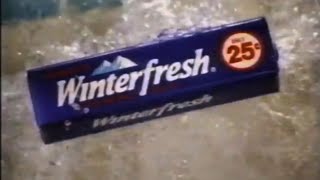 1998 Wrigleys Winterfresh Gum Much Cooler Commercial [upl. by Refannej]