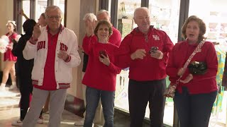 KHOU 11s Jason Bristol is hanging out with the Coogs and their fans in Memphis [upl. by Cavill594]