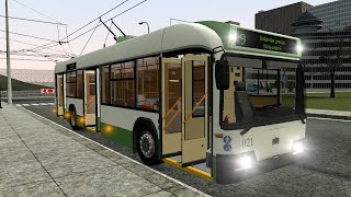 НОВЫЙ МАРШРУТ НА СИТИ 25 ► Trolleybus FS [upl. by Fritze]