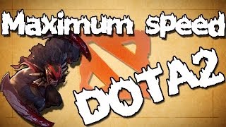 10000 ms MAXIMUM SPEED IN DOTA 2 Bloodseeker  10000 МАКСИМАЛЬНАЯ СКОРОСТЬ В ДОТЕ 2 Блудсикер [upl. by Soni]