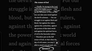 We are warriors of God Ephesians 61012 Bible verse of the day [upl. by Ardek]