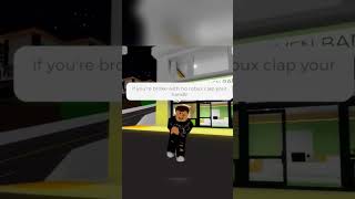 If youre broke with no robux clap your handsrobloxshorts roblox games trending [upl. by Auqeenahs469]