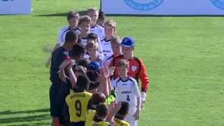 Germany vs Australia  Ranking Match 78  Highlights  Danone Nations Cup 2015 [upl. by Rhianon334]