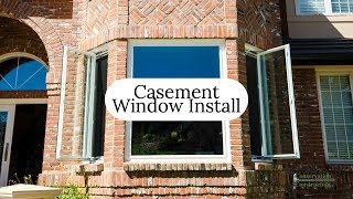 Casement Window Install [upl. by Kosiur]