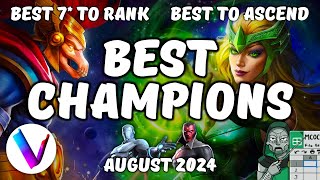 Best Champions Ranked amp Tier List  August 2024 MCoC  Vegas Tier List Spreadsheet  Beta Ray Bill [upl. by Warthman]