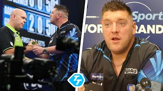 Daryl Gurney on VAN GERWEN WHITEWASH MvG was below par today [upl. by Oakie348]